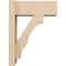 Ekena Millwork 5 1/2-in W x 12-in D x 16-in H Balboa Block Rough Cedar Woodgrain TimberThane Outlooker, Primed Tan OUTUR055X12X16BOA44RCPR - alternate 2